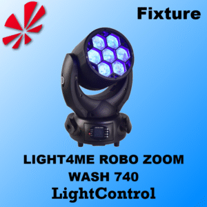 FIXTURA LIGHT4ME ROBO ZOOM WASH 740 (FREESTYLER)